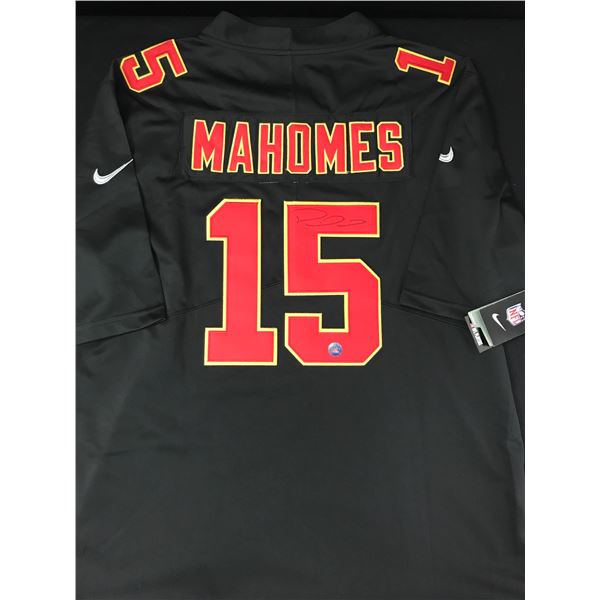 PATRICK MAHOMES SIGNED KC CHIEFS JERSEY KB AUTHENTICS COA