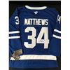Image 1 : AUSTON MATTHEWS SIGNED TORONTO MAPLE LEAFS JERSEY KB AUTHENTICS COA