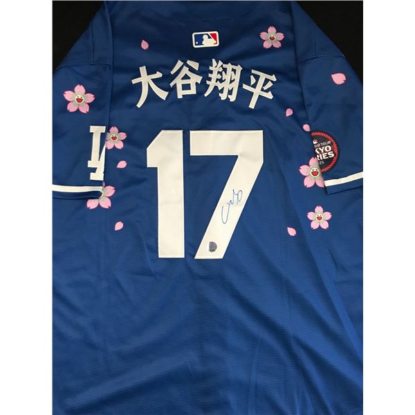 SHOHEI OHTANI SIGNED TOKYO TOUR L A DODGERS JERSEY (KB AUTHENTICS COA)