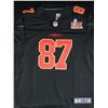 Image 3 : TRAVIS KELCE SIGNED CK CHIEFS FOOTBALL JERSEY  (KB AUTHENTICS COA