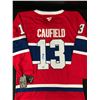 Image 1 : COLE CAULFIELD SIGNED MONTREAL CANADIENS JERSEY (KB AUTHENTICS COA)
