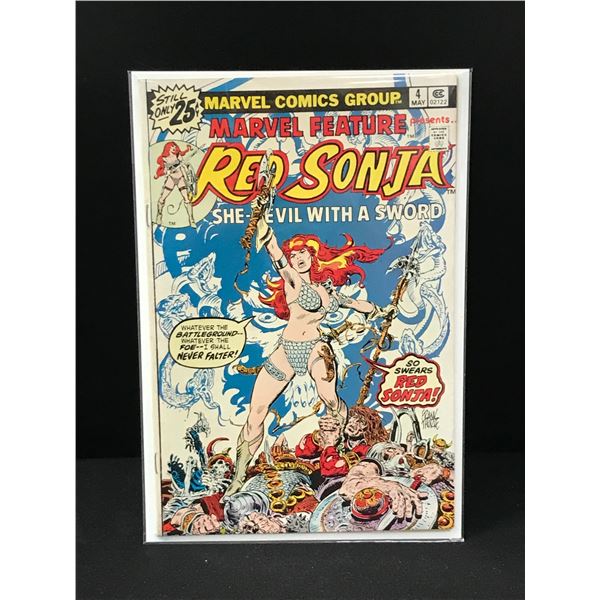 MARVEL COMICS NO..4 RED SONJA