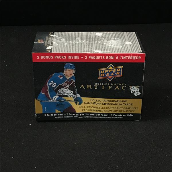 2021-22 UPPER DECK ARTIFACTS HOBBY BOX