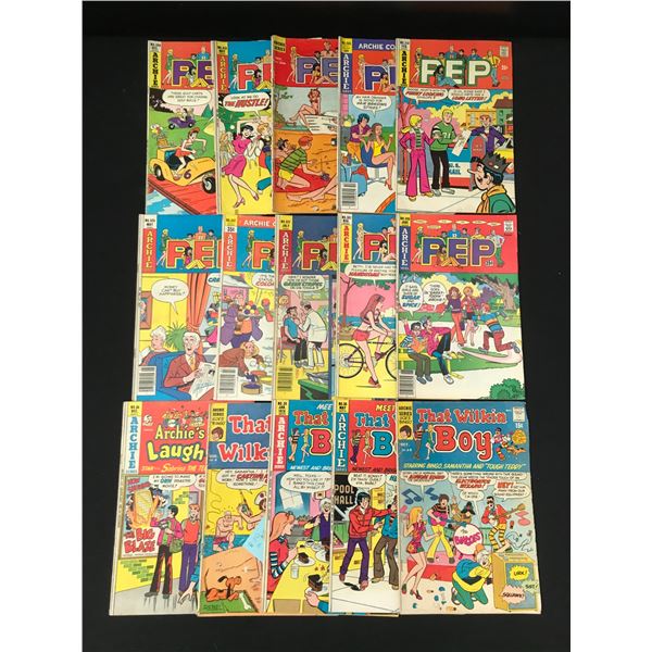 LOT OF 15 COMICS VARIOUS TITLES