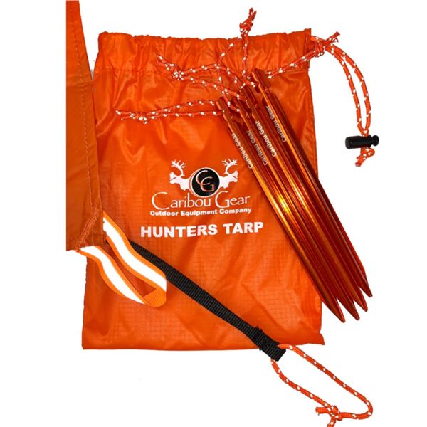 Caribou Gear Hunters Tarp / Meat Pack Liner Orange
