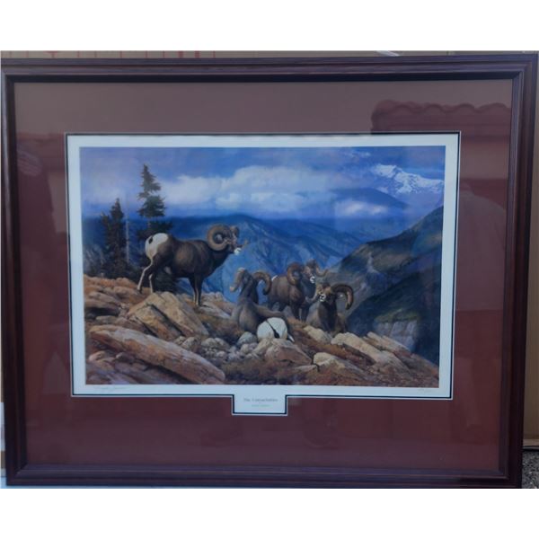 "The Untouchables" 32" X 40" framed print by Hayden Lambson 271/500