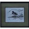 Image 1 : Framed Penciled Wood Duck 18" X 20" by Dave Chapple 91/150