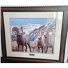 Image 1 : Framed Photo of Bighorn Sheep