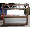 Image 1 : Concession Kiosk Cart on Wheels w/ Beverage Tub 90" x 24" x 88"H