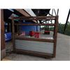 Image 2 : Concession Kiosk Cart on Wheels w/ Beverage Tub 90" x 24" x 88"H