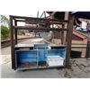 Image 3 : Concession Kiosk Cart on Wheels w/ Beverage Tub 90" x 24" x 88"H