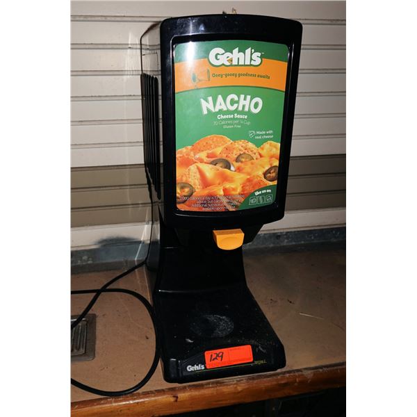 Gehl's Nacho Cheese Sauce Hot Top Dispenser