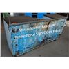 Image 1 : Concession Kiosk Cart on Wheels w/ Beverage Tub 90" x 25" x 44"H
