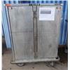 Image 1 : Carter Hoffman 2-Door Food Transport Cart 25" x 40" x 55"H (contents not included)
