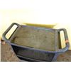Image 2 : Plastic Utility Cart w/ 2 Undershelves & Handles 31" x 18" x 34"H
