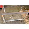 Image 1 : Metal Table Frame w/ Undershelf 36" x 21" x 26"H