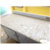 Image 2 : Eagle T3060BA-BS-HGD Work Table w/ Backsplash & 2-Door Undercabinet 60" x 29" x 34"H