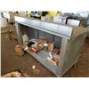 Image 8 : Eagle T3060BA-BS-HGD Work Table w/ Backsplash & 2-Door Undercabinet 60" x 29" x 34"H