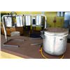 Image 1 : Qty 2  Dual Heat Lamp Food Warmers & Zojirushi Rice Cooker