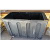Image 1 : Iowa Rotocast Large Black Plastic Beverage Cooler 50" x 24" x 31"H