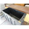 Image 2 : Iowa Rotocast Large Black Plastic Beverage Cooler 50" x 24" x 31"H