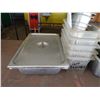 Image 2 : Multiple Metal & Plastic Food Containers w/ Some Lids, Cutting Boards, Rack, etc