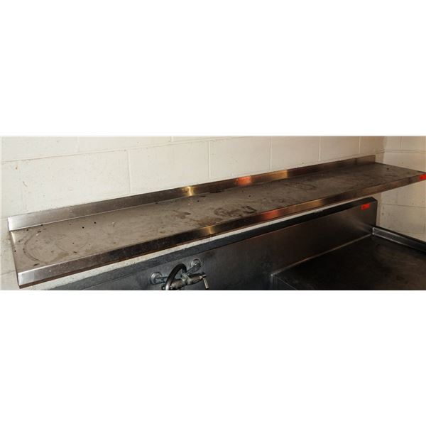 Metal Wall-Mount Shelf 90" x 14"