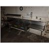 Image 2 : Metal 3-Basin Sink w/ Drainboard & 2 Faucets 152" x 28" x 36"H