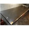 Image 10 : Metal Work Table w/ Undershelf & Mounted Can Opener 96" x 36" x 35"H