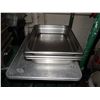 Image 2 : Multiple Metal & Plastic Food Containers w/ Some Lids, Baking Sheets, etc Misc Sizes