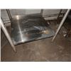 Image 3 : Metal Work Table w/ Undershelf 30" x 30" x 35"H