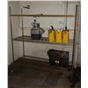 Image 1 : Adjustable Metal Shelving Unit 72" x 24" x 74"H (contents not included)