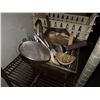 Image 3 : Multiple Plastic Baskets, Pam Spray, Utensils, Condiment Bottles, etc