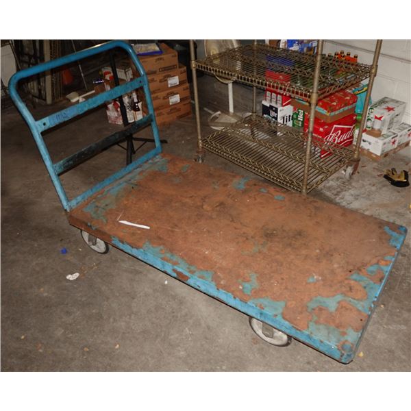 Metal Flatbed Platform Dolly 58" x 30"