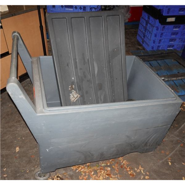 Manitowoc Insulated Ice Caddy on Wheels w/ Lid