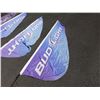 Image 2 : Qty 4 Bud Light & Coors Promotional Flags on Poles