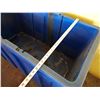 Image 10 : Large Blue Plastic Beverage Cooler 48" x 24" x 31"H
