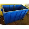 Image 1 : Large Blue Plastic Beverage Cooler 48" x 24" x 31"H