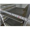 Image 8 : Metal Sheet Pan Cooling Rack 19" x 26" x 69" w/ Some Pans