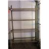 Image 1 : Adjustable Metal Shelving Unit 44" x 18" x 74"H