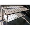 Image 1 : Sani Safe Metal Work Table w/  Undershelf 72" x 30" x 35"H