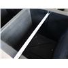 Image 8 : Large Black Plastic 2-Section Beverage Cooler 50" x 24" x 36"H