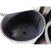Image 8 : Qty 2 Pepsi & 1 Black Rolling Ice Barrel Beverage Coolers 22"Dia, 36"H