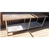 Image 1 : Metal Work Table w/  Undershelf 96" x 30" x 35"H