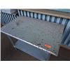 Image 2 : Metal Work Table w/  Undershelf 48" x 30" x 35"H