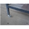 Image 8 : Metal 2-Tier Utility Cart on Wheels w/ Laminate Shelves 48" x 24" x 32"H