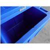 Image 8 : Corona Extra Blue Plastic Beverage Cooler w/ Hinged Lid 50" x 24" x 38"H