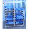Image 1 : Sammons Metal 2-Section Pan Rack w/ Pan & Bread Trays 51" x 30" x 69"H