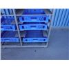 Image 9 : Sammons Metal 2-Section Pan Rack w/ Pan & Bread Trays 51" x 30" x 69"H