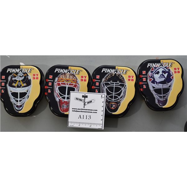 Goalie Mask Tins Lot